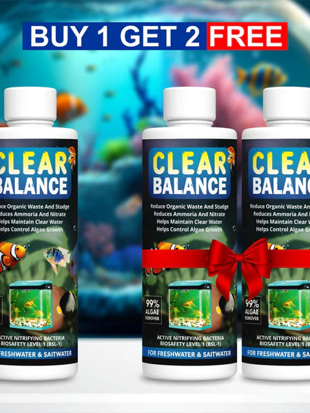 ClearBalance™ – Automatic Fish Tank Cleaning Agent – (Buy 1 Get 2 Free🔥)